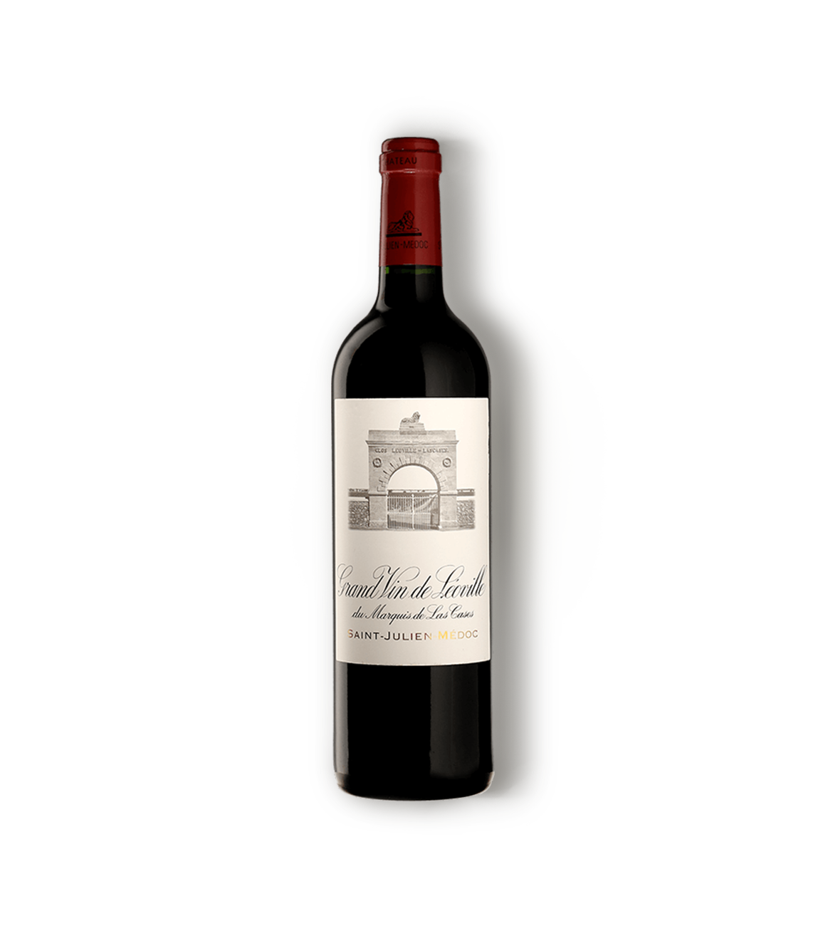 Château Léoville Las Cases 2003 Saint-Julien super second Bordeaux red wine bottle