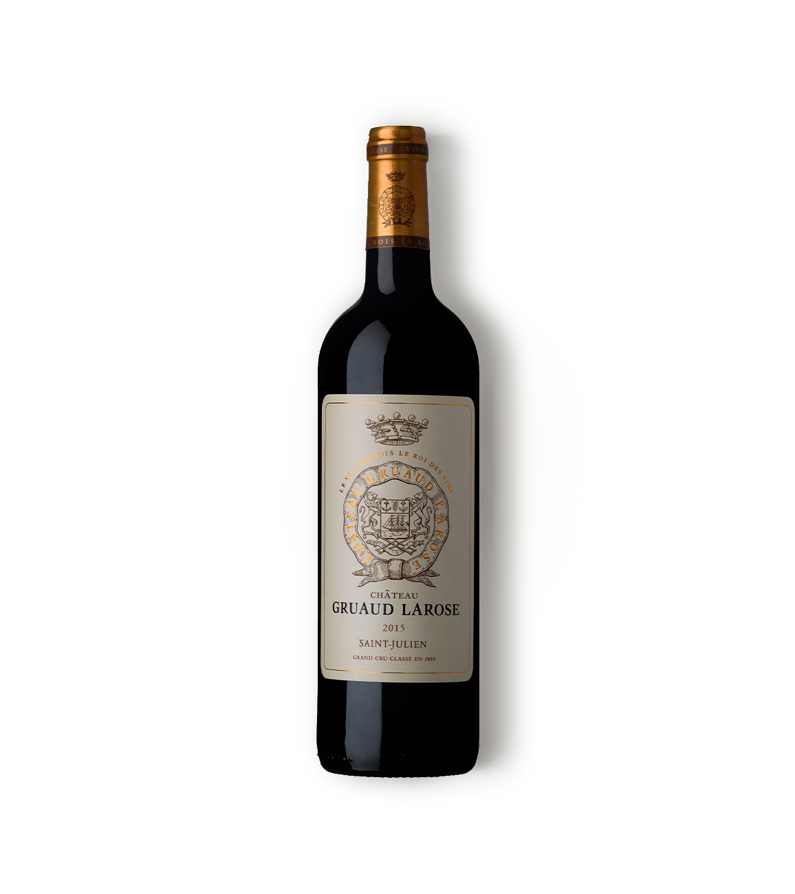 Château Gruaud Larose 2015 Saint-Julien Second Growth organic Bordeaux red wine bottle